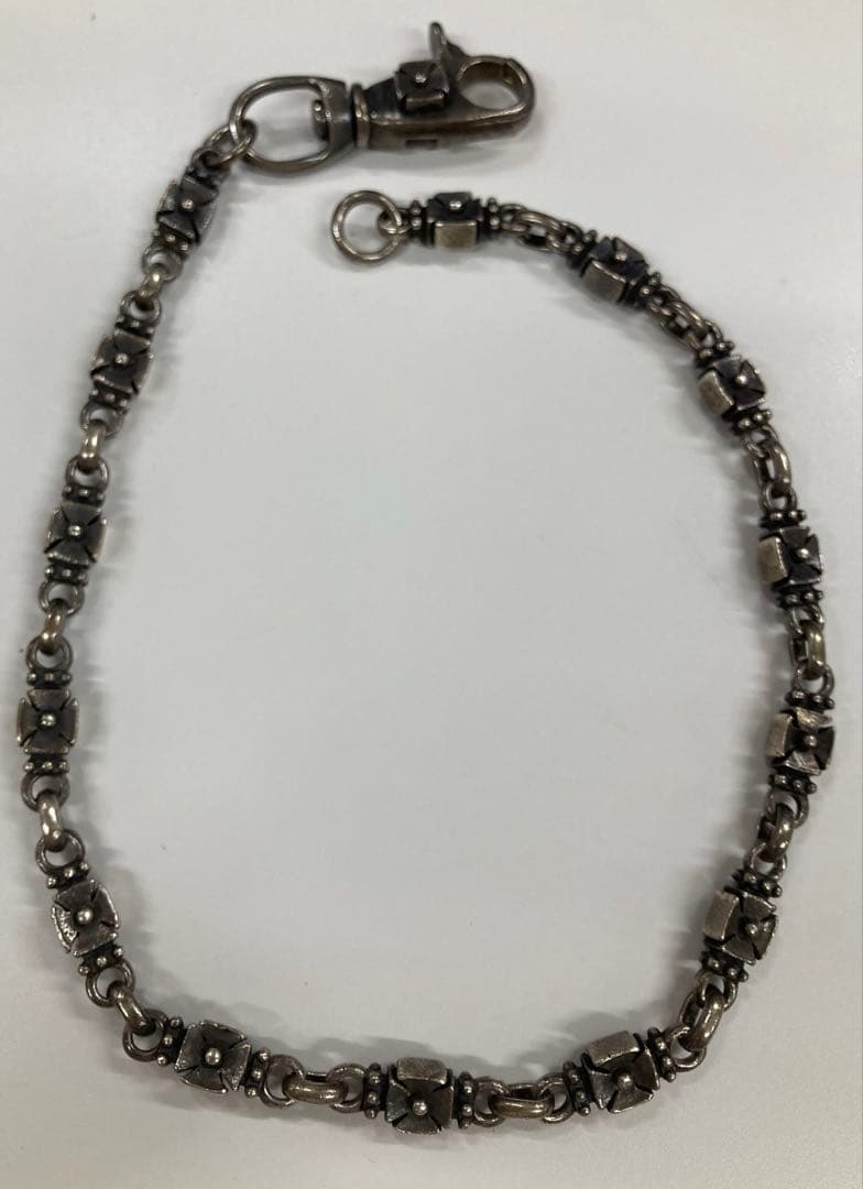 シルバー925 クロスリンク ウォレットチェーン Binich（ビニッチ） シルバー925 喜平チェーン クロス ウォレット