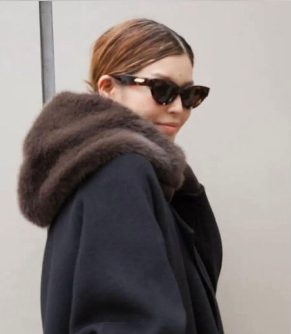 新品 未使用 deuxieme classe セルリ バラクラバ CELERI/セルリ】 FUR BALACLAVA（その他ファッション小物）｜Deuxieme