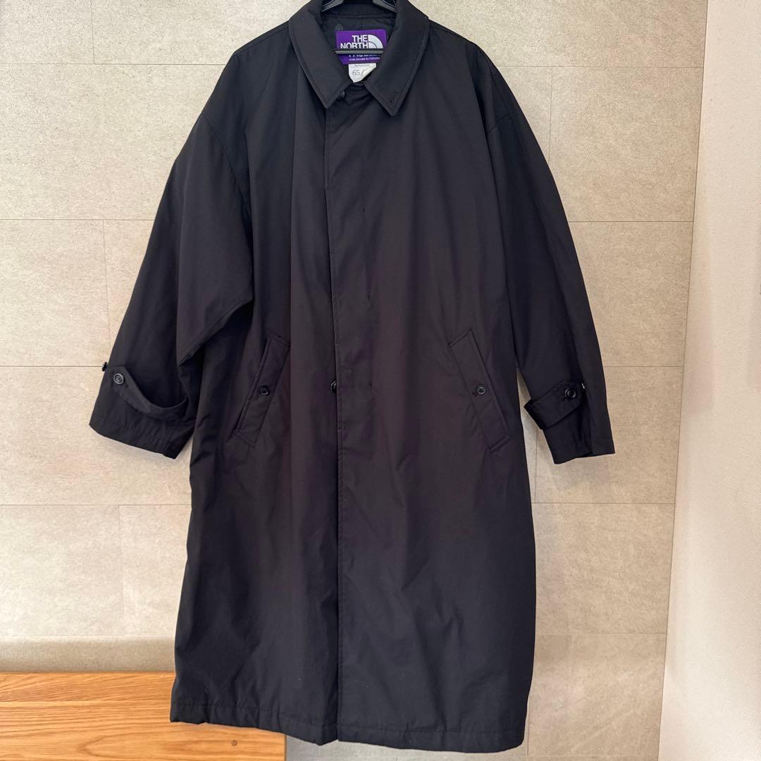 美品THE NORTH FACE ステンカラーコート 黒パープルレーベル　L サイズ検証！！THE NORTH FACE PURPLE LABEL × BEAMS｜ビームス 福岡