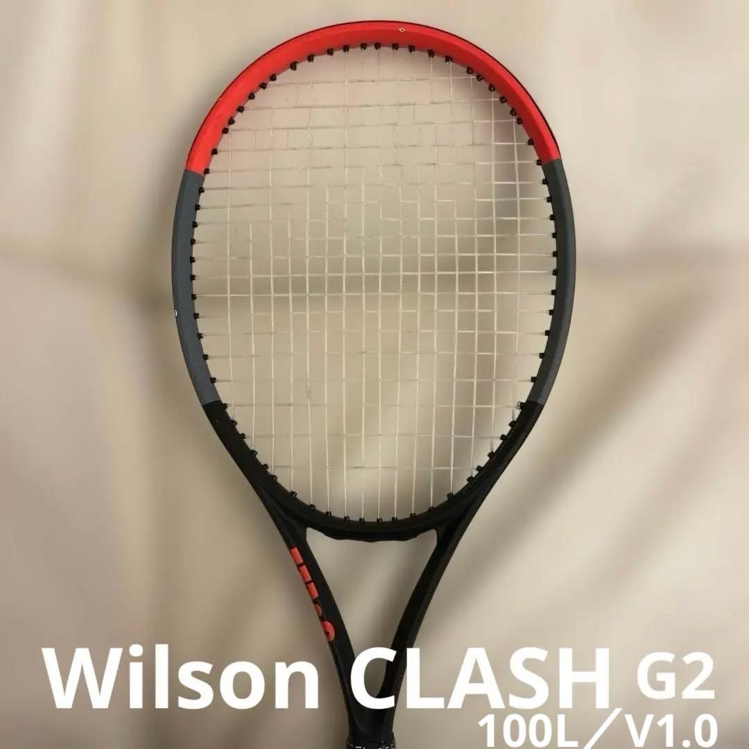 WilsonウィルソンテニスラケットBLK/CLASH 100L V1.0 G２ Wilson（ウイルソン） ノワールクラッシュ NOIR CLASH 100 V2.0 テニス