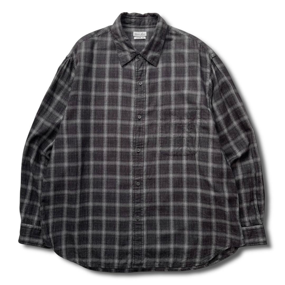 極美品 Steaven Alan C/CLS OMBR BOX SHIRT Steven Alan（スティーブンアラン）の「＜Steven Alan＞ C/CLS OMBR