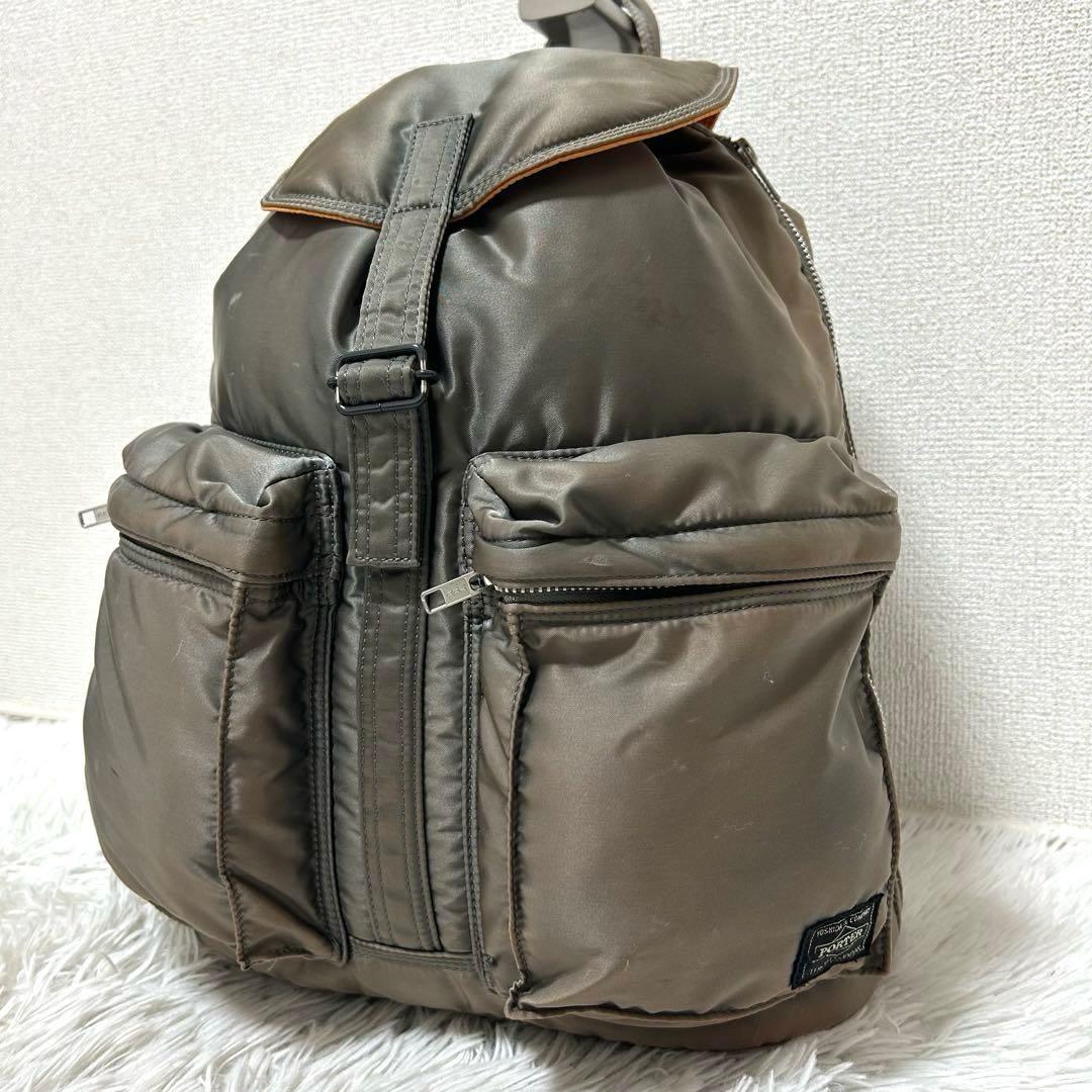 【廃盤✨希少色/シルバーグレー】ポーター　タンカー　リュック　ユニセックス　人気 未使用級】 PORTER タンカー リュック シルバーグレー 廃盤 生産終了