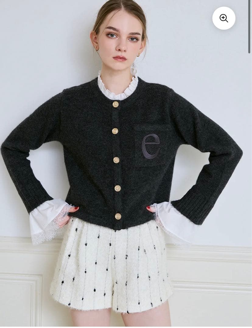 eimy istoire Attachedcollarモヘアカーディガン Attachedcollarモヘアカーディガン（カーディガン）｜EIMY ISTOIRE