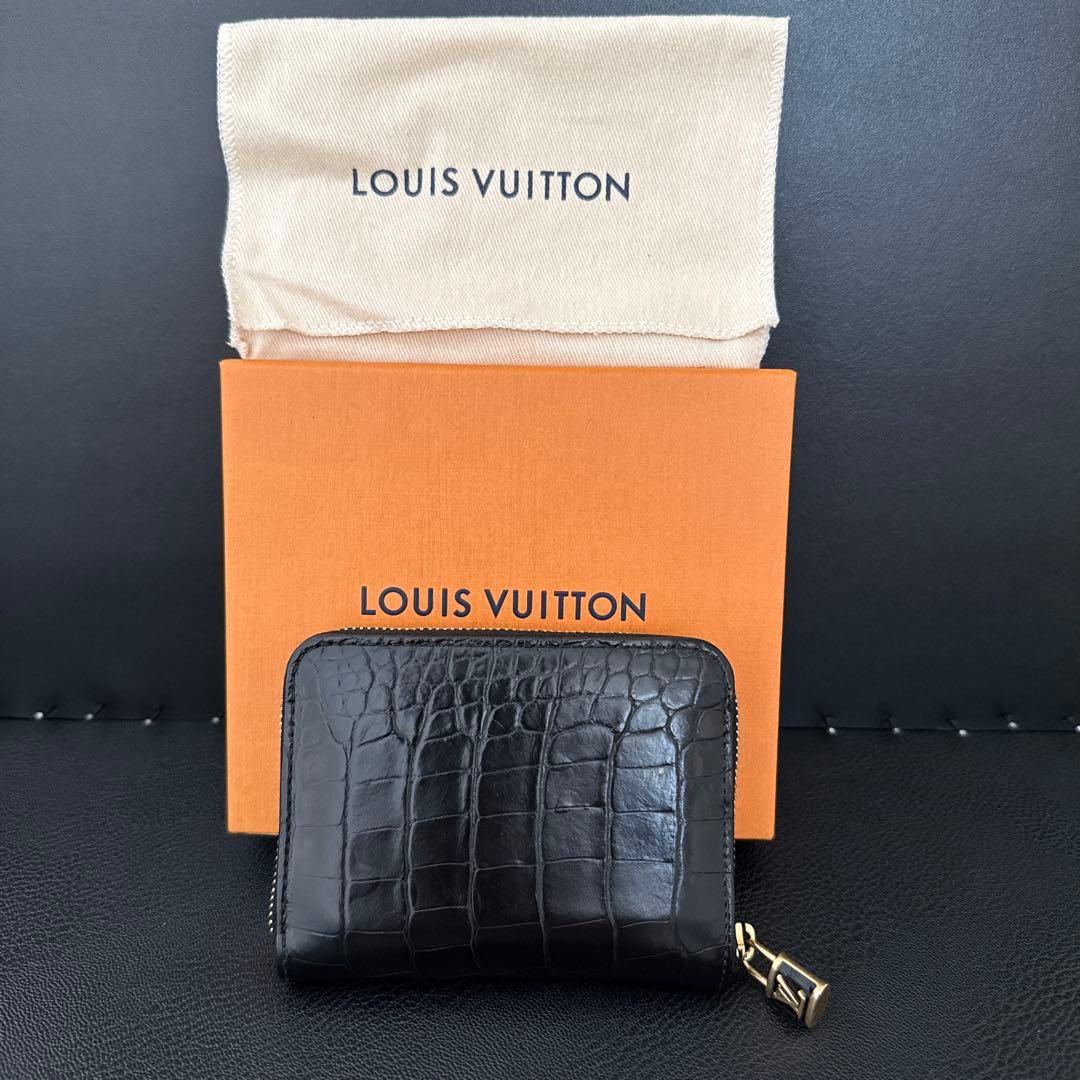 ‼️‼️‼️最終値下げ‼️‼️‼️ルイヴィトン　ジッピーパース　クロコダイル　ブラック 最終値下げ‼️‼️‼️ルイヴィトン ジッピーコインパース クロコダイル