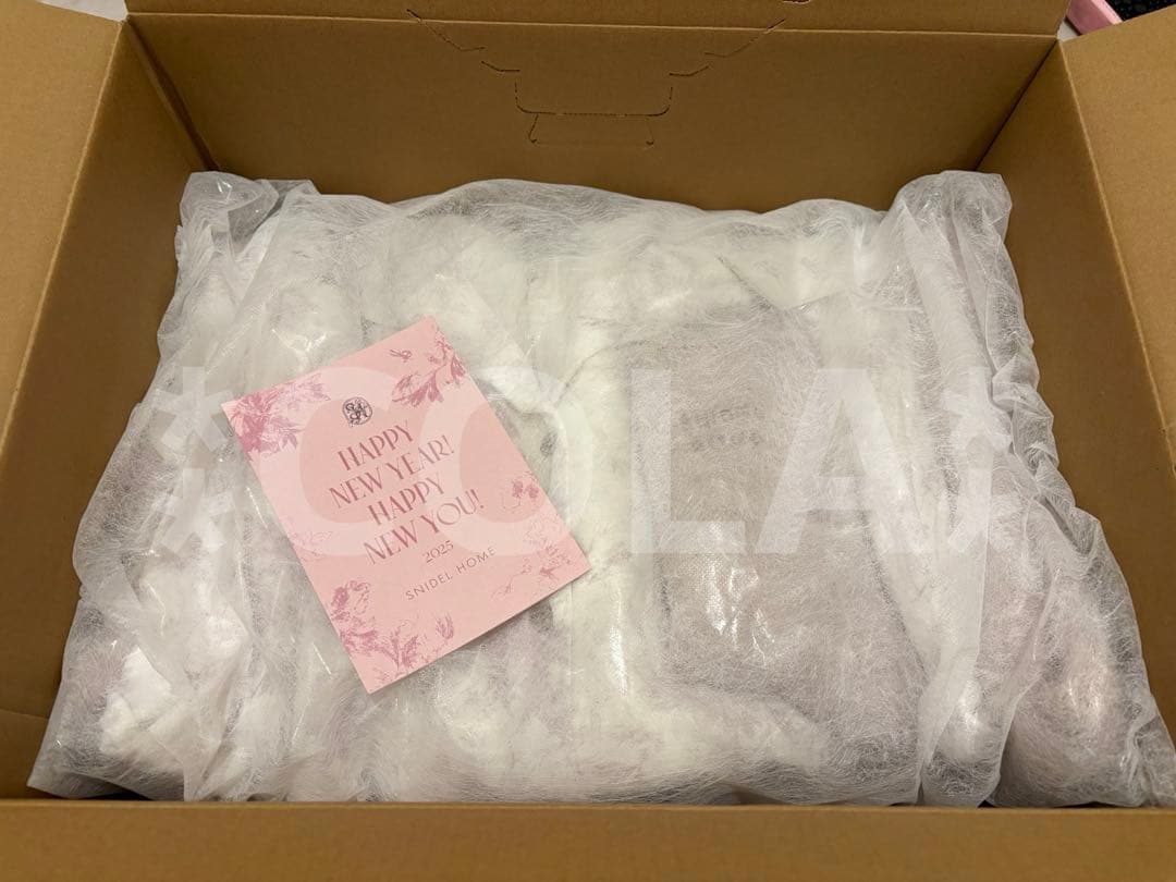 SNIDEL  2025年 福袋 2025 year grab bags opening🎁｜Gelato pique｜SNIDEL HOME｜Try-on