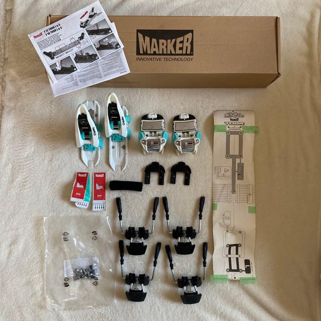 Marker Squire スキー　ビンディング　ターコイズブルー af7f34_77c6a93c5ef64296b3527d2